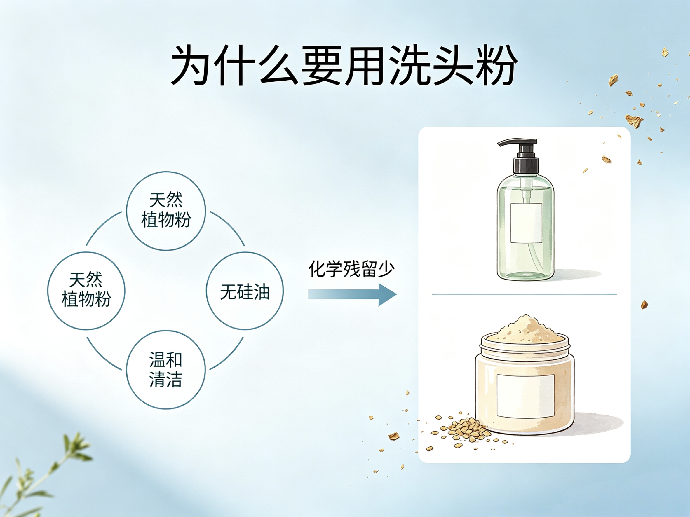 为什么要用洗头粉